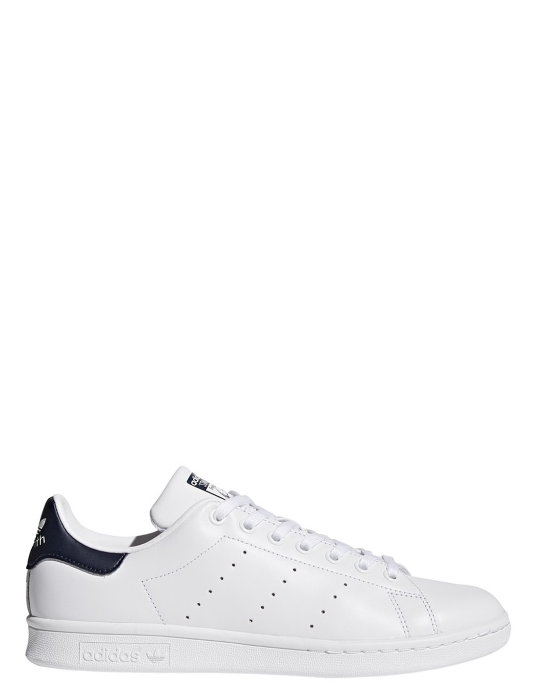 adidas sneakers homme stan smith cuir blanc bleu