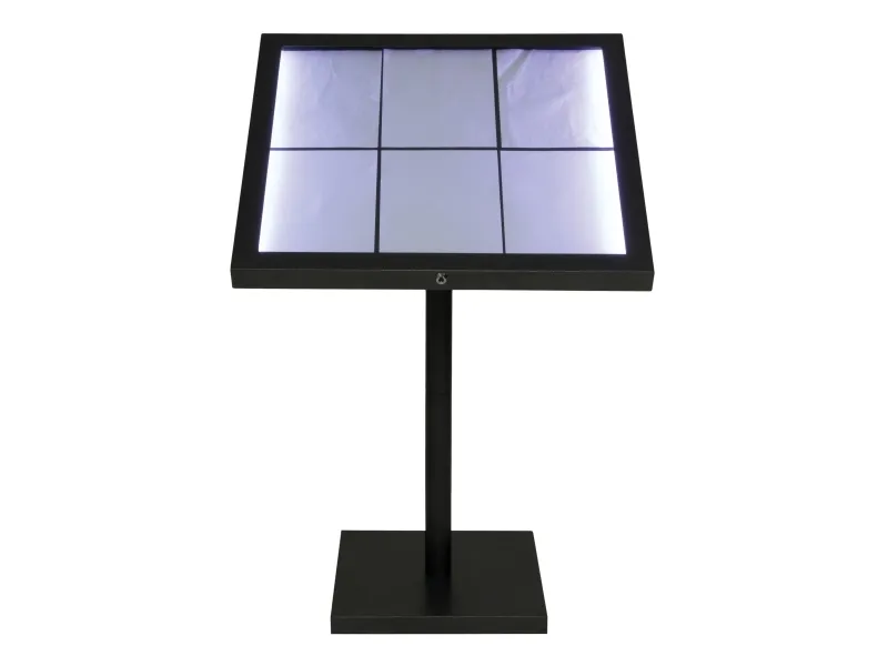 Securit® 6xA4 COATED STEEL belyst informationsdisplay