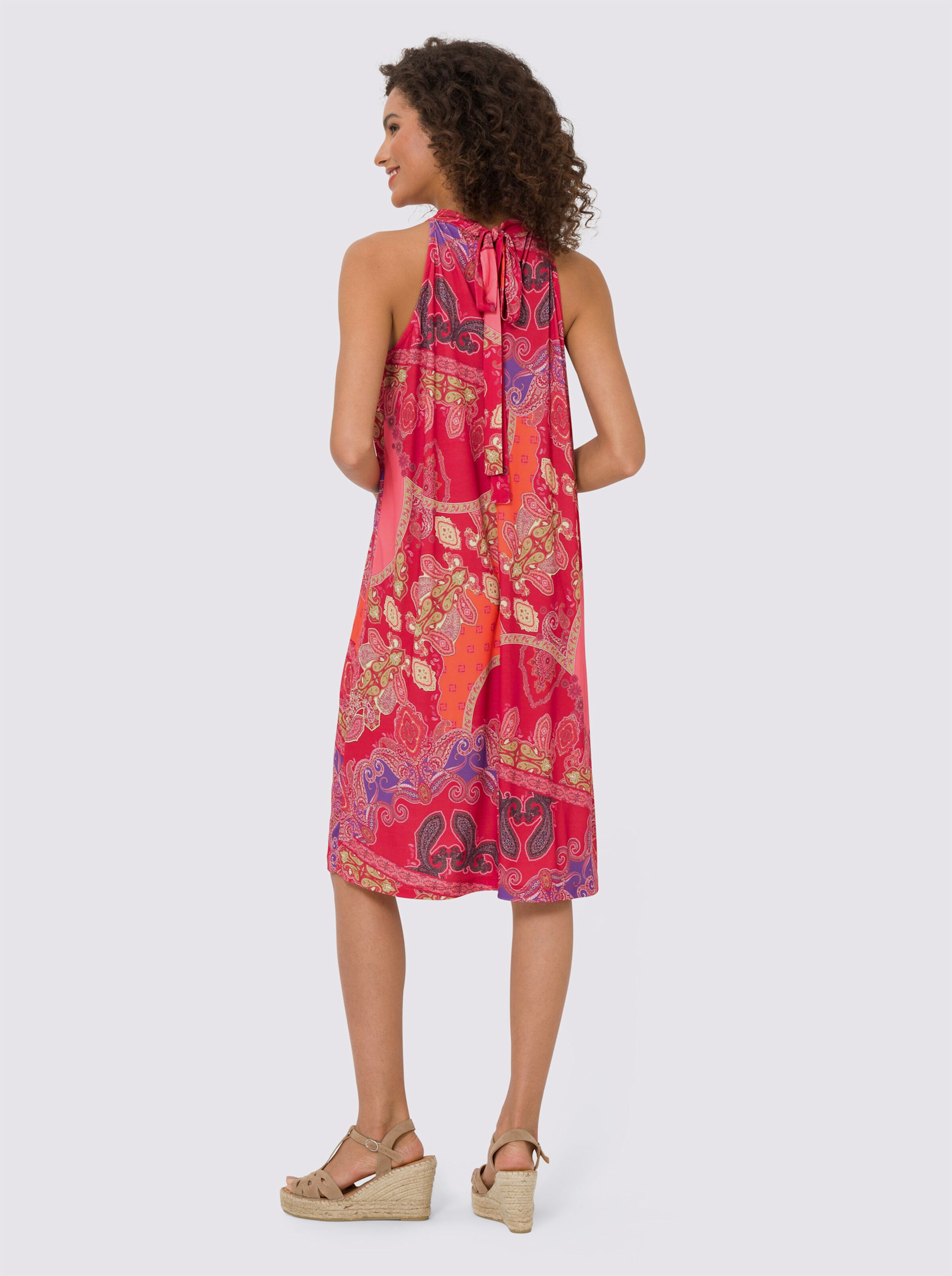 Druck-Kleid