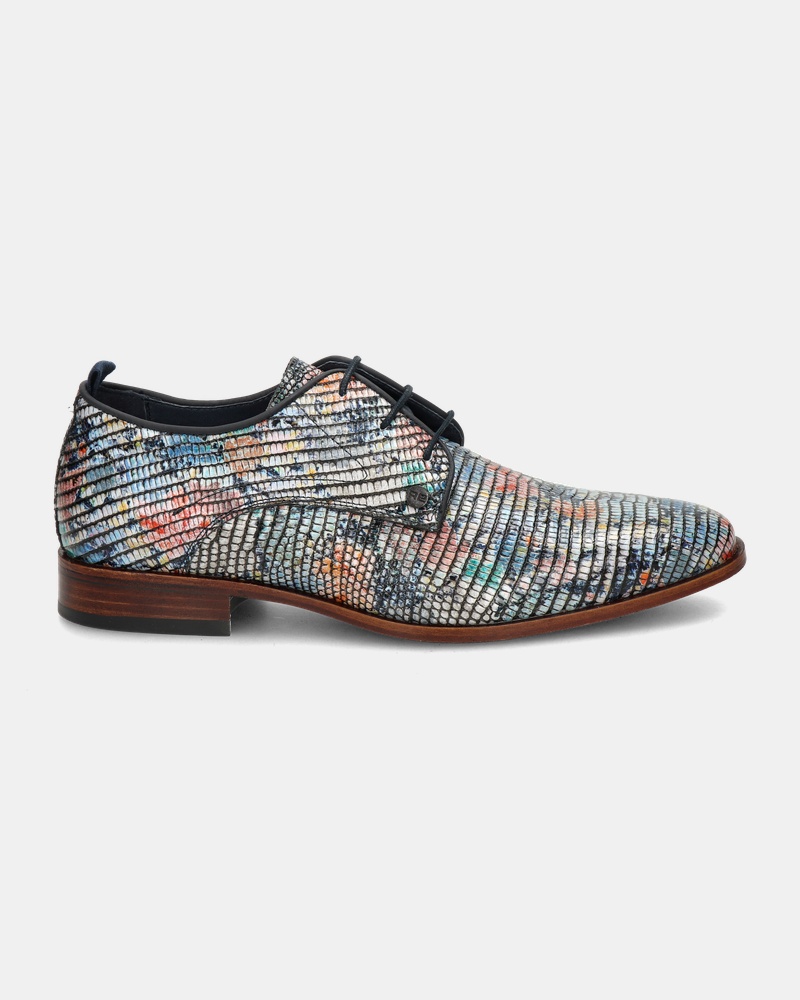 Rehab Fred Lizard Leave Lage nette schoenen  - blauw