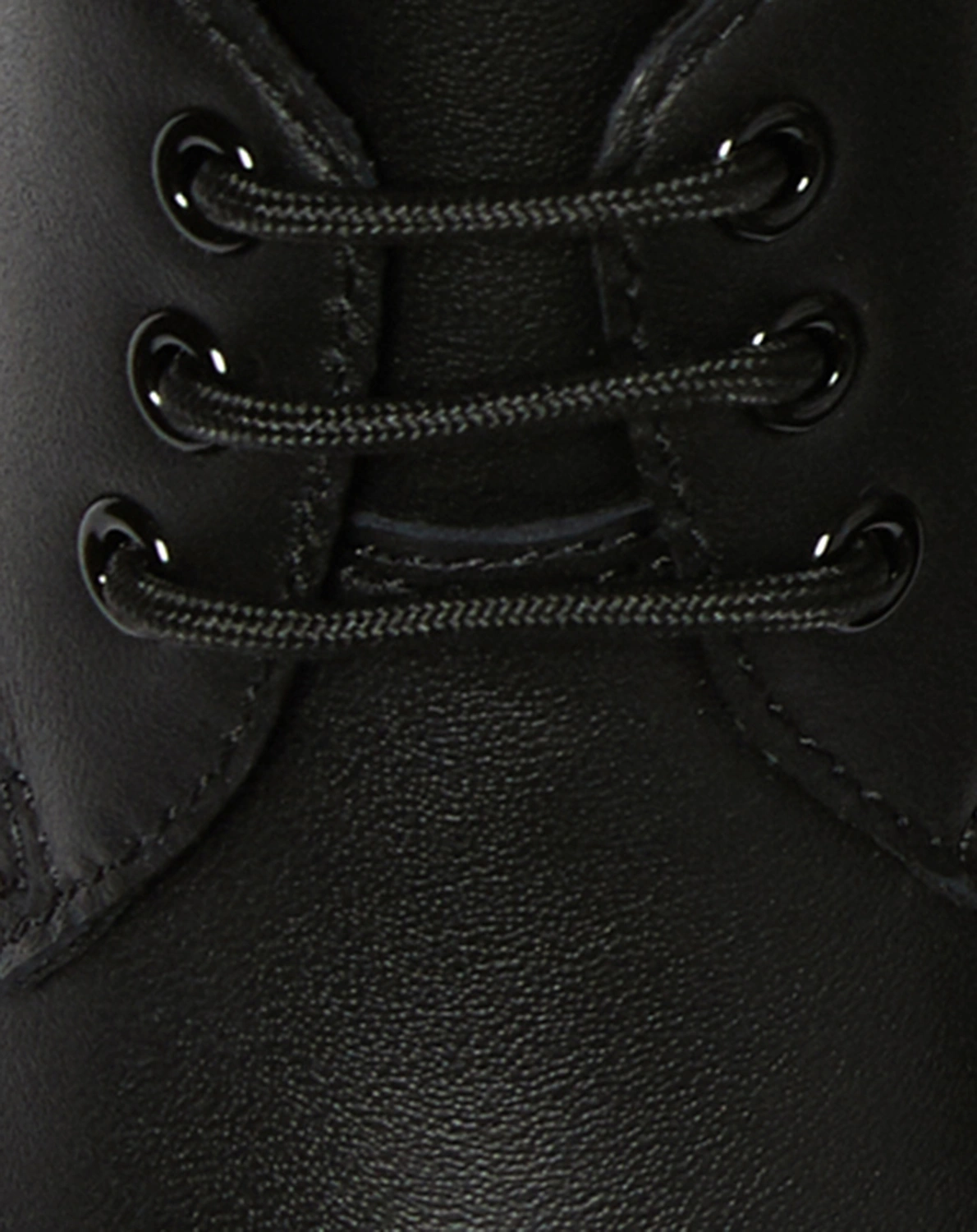 Leder-Schnürschuhe SOFTY T in black