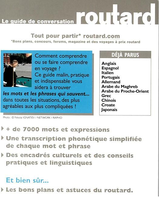 HACHETTE - GUIDE CONVERSATION RUSSE