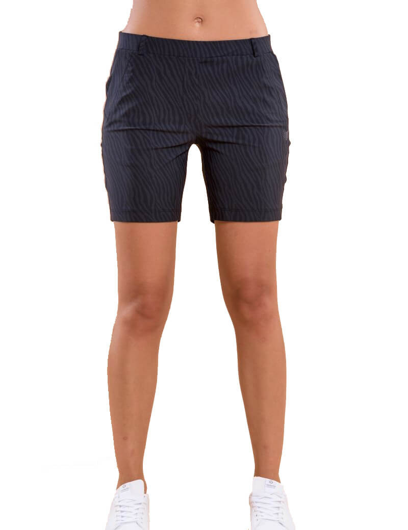 HBT ESSENTIELS - SHORT FEMME CHRISTIES BLACK ZÉBRÉE