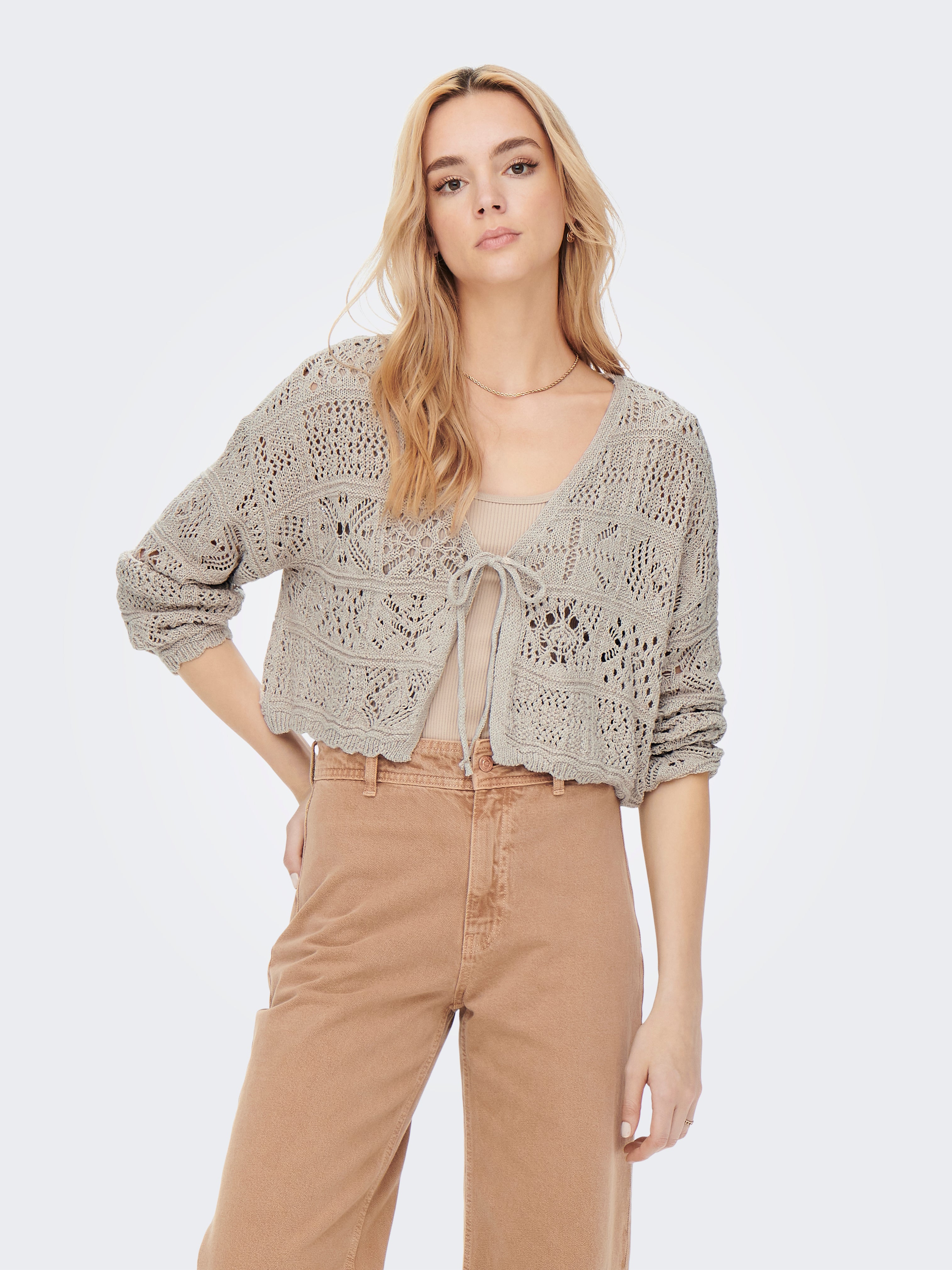 ONLBEACH Strickjacke Pumice Stone