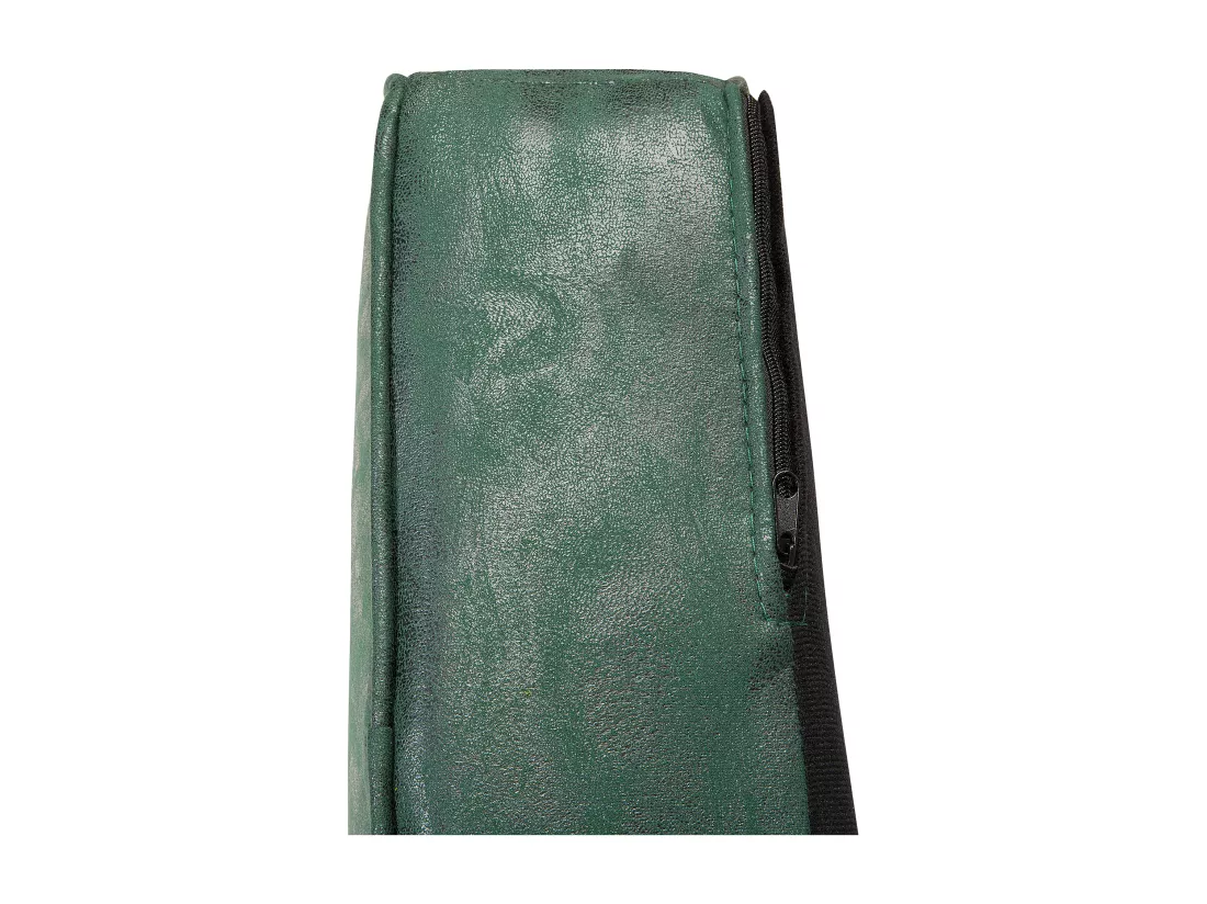 Canapé 3 places en cuir PU vert CHESTERFIELD