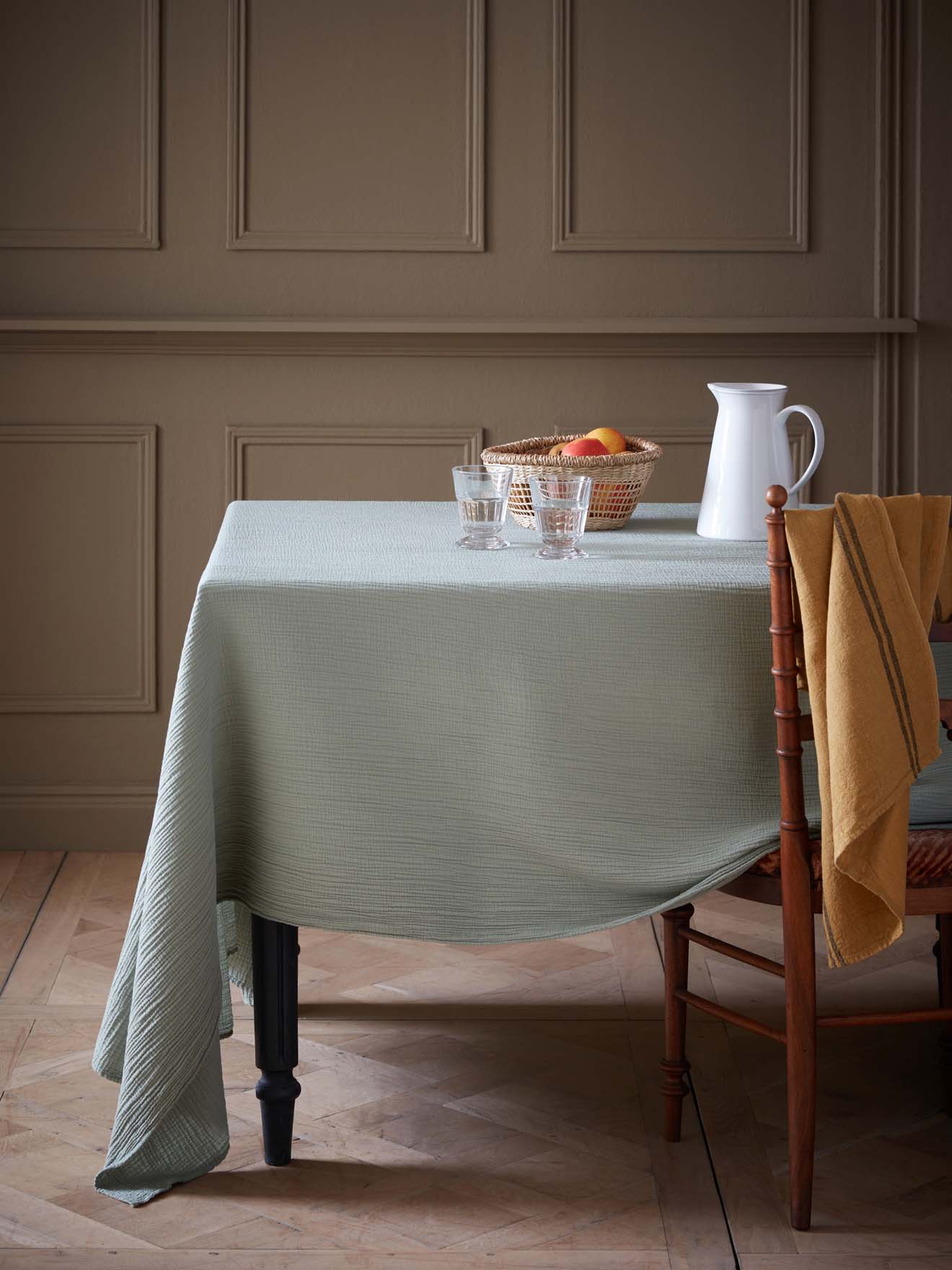 Nappe ou rideau gaze de coton