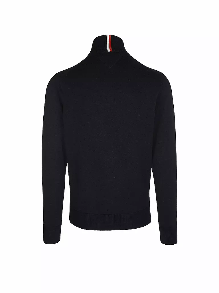 TOMMY HILFIGER Strickjacke blau