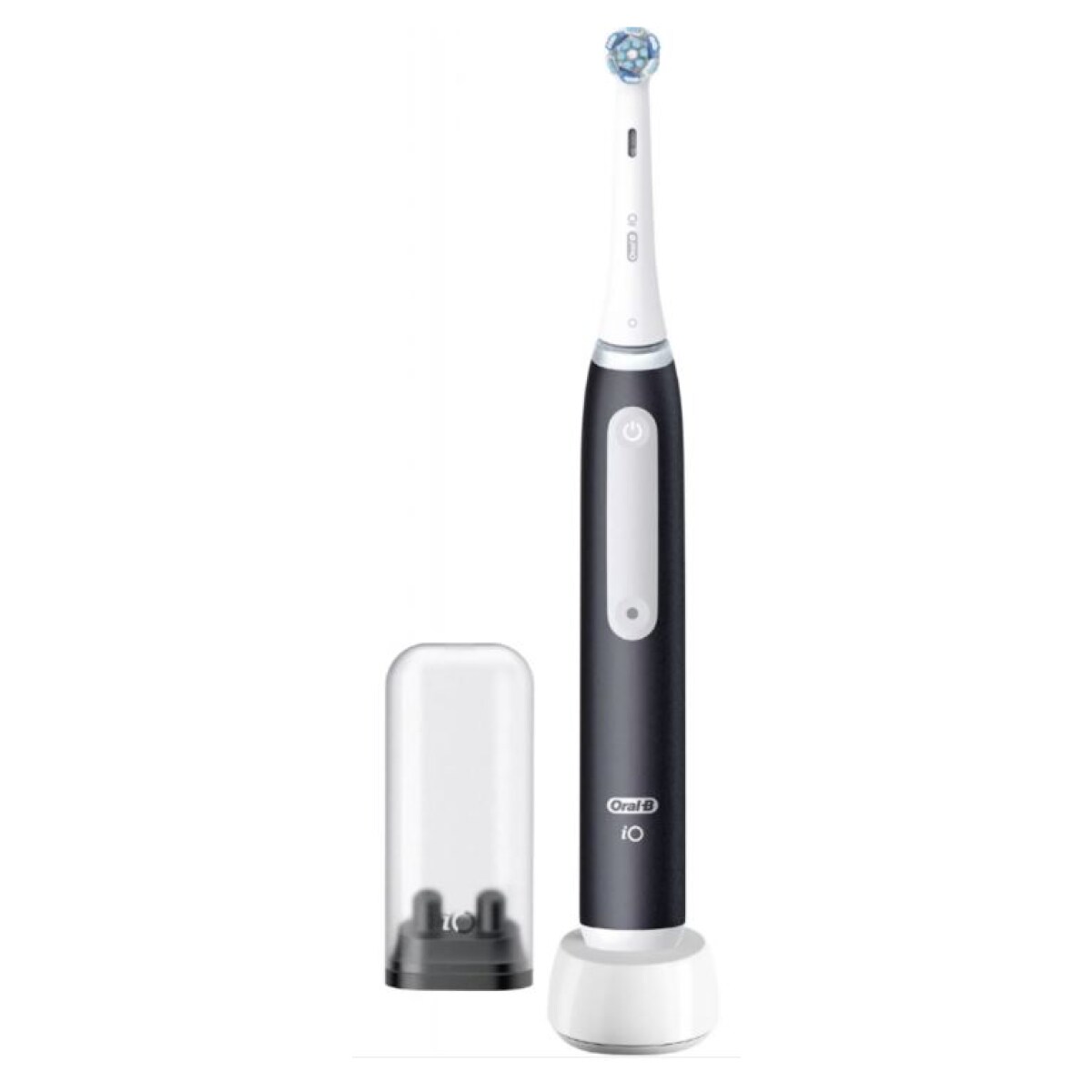 Oral-B iO Series 3 Elektrische Zahnbürste/Electric Toothbrush, 3 Putzmodi für Zahnpflege, Magnet-Technologie, TESTSIEGER Stiftung Warentest (12/2024), Matt Black