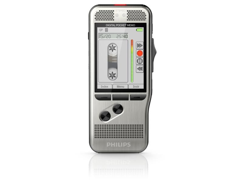 Philips Diktiergerät Digital Pocket Memo DPM7200 Digitales Diktiergerät mit konfigurierbarem 4-Positions-Schiebeschalter