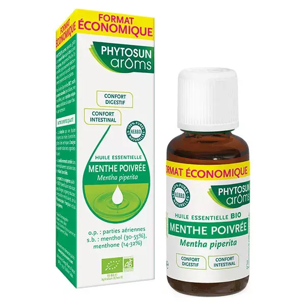 Óleo Essencial de Hortelã-Pimenta Orgânico Phytosun Arôms 30ml