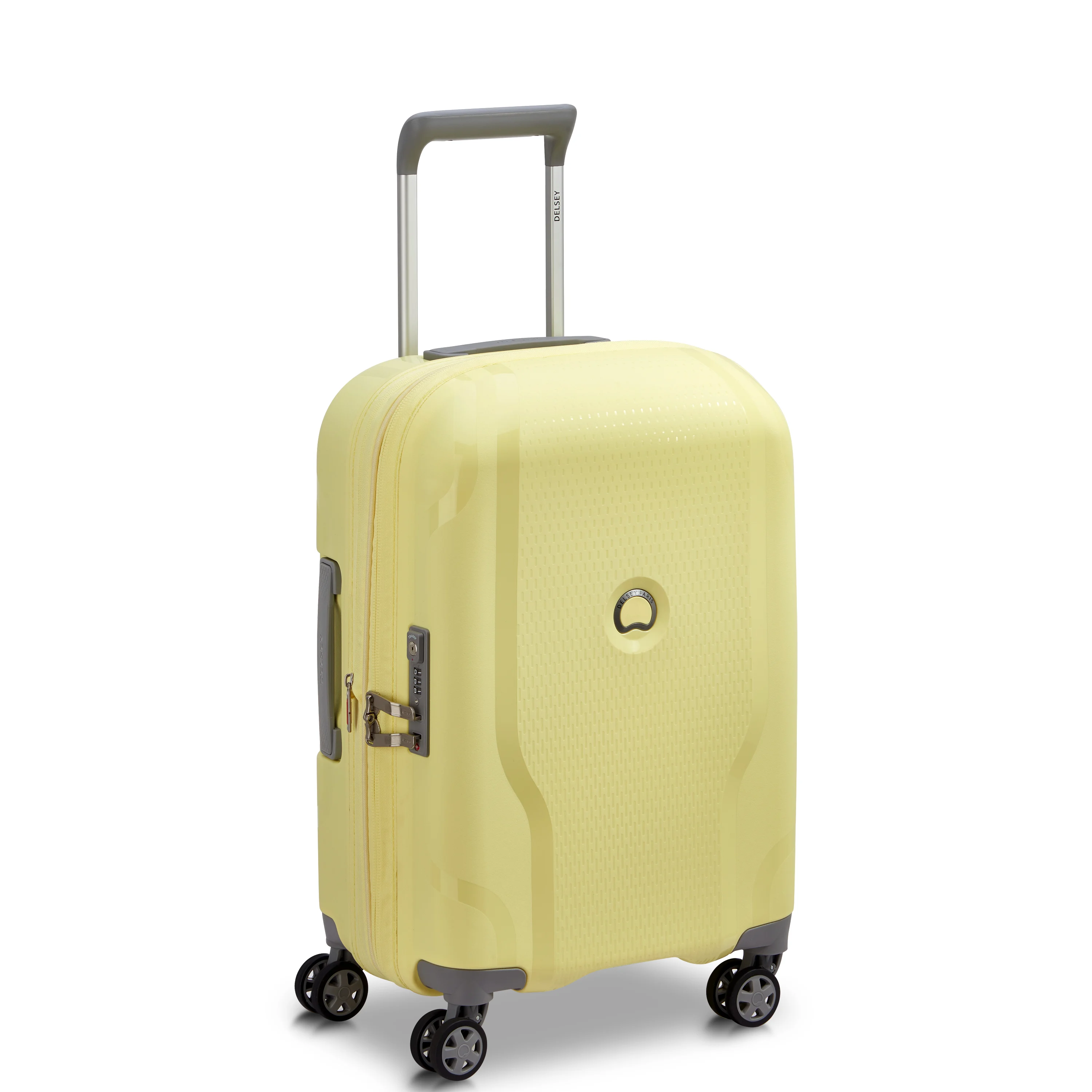 CLAVEL - Valise cabine rigide | Jaune