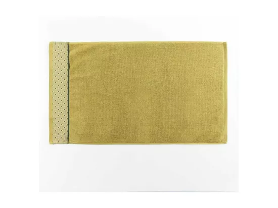 Tapis de Bain 50 x 85 cm Belina Miel - Eponge Jacquard