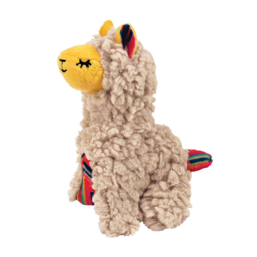 Brinquedo de pelúcia Kong Softies Buzzy Lhama para gatos