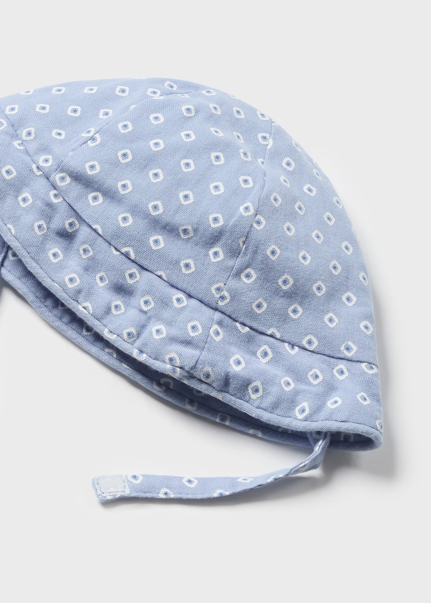 Macacão estampado Better Cotton com chapéu para recém-nascidos, milho
