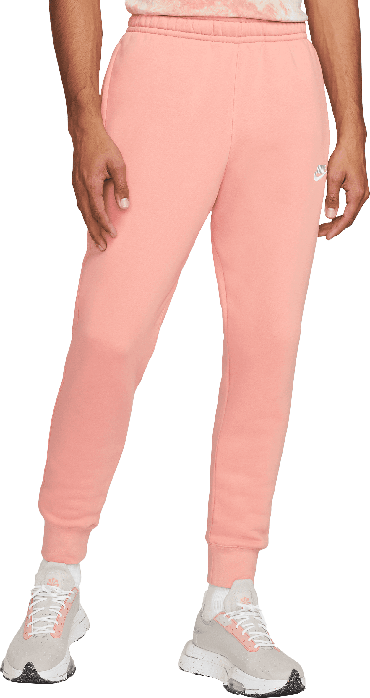 Nike Club Fleece Jogginghose Rot F824