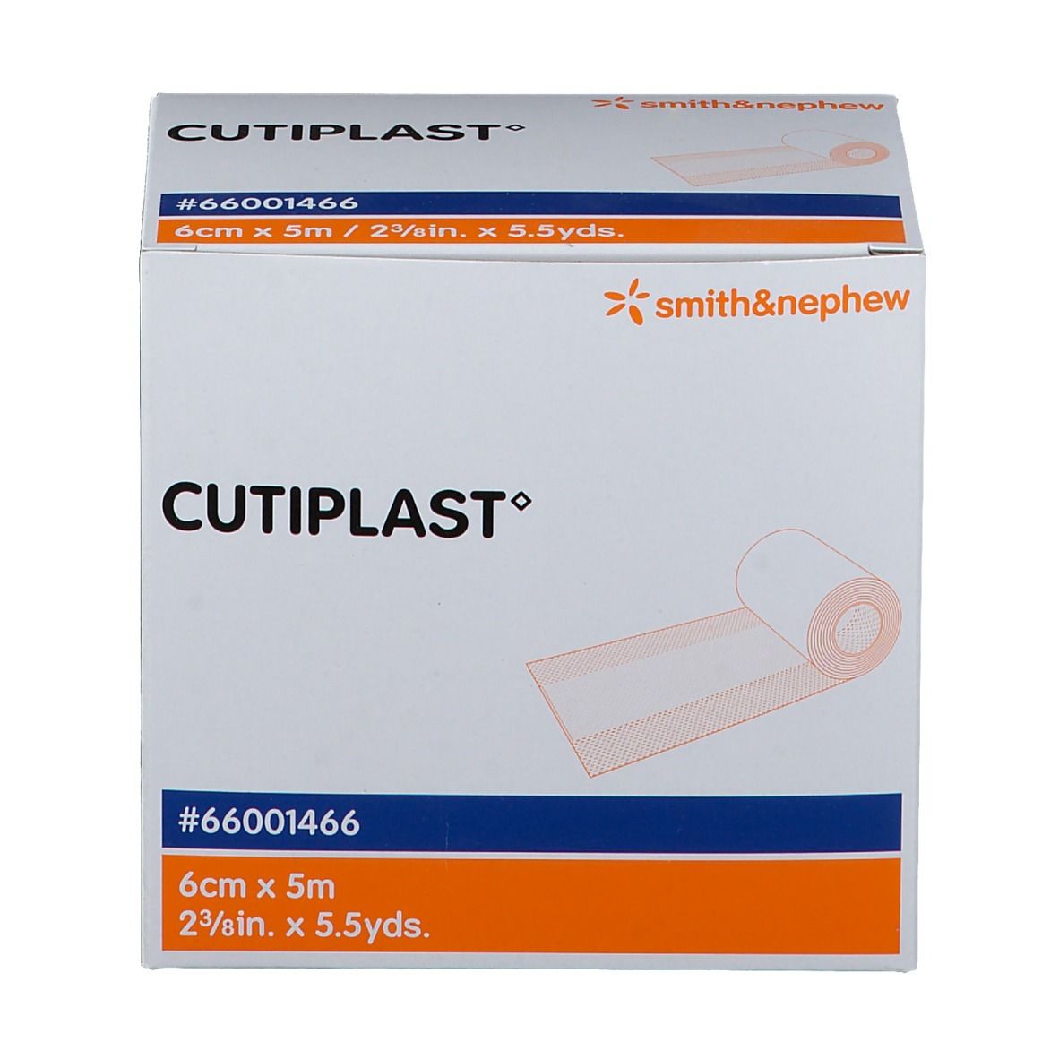 CUTIPLAST® Wundverband 5 m x 6 cm im Spender - unsteril