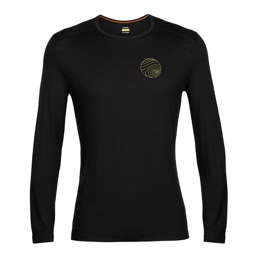 Icebreaker 200 OASIS - Tee-shirt Homme black