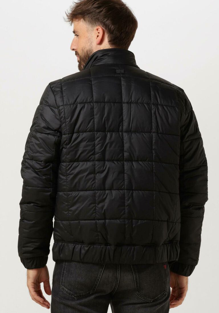 G-STAR RAW zwarte g-star raw gewatteerde jas meefic quilted jkt