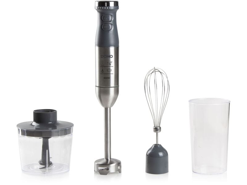 Domo Stabmixer DO9226M Grau/Silber Stabmixer-Set