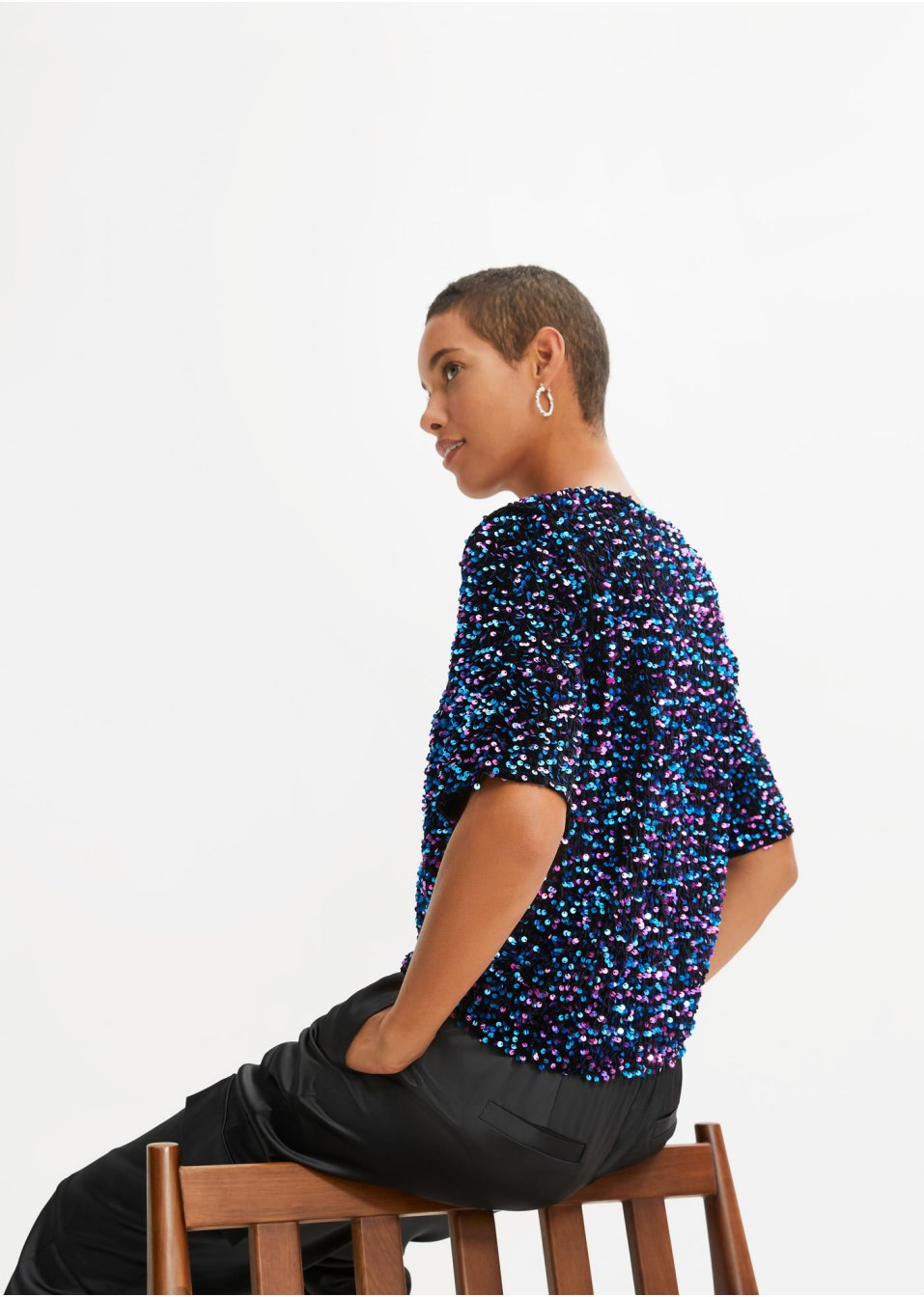 T-shirt à sequins
