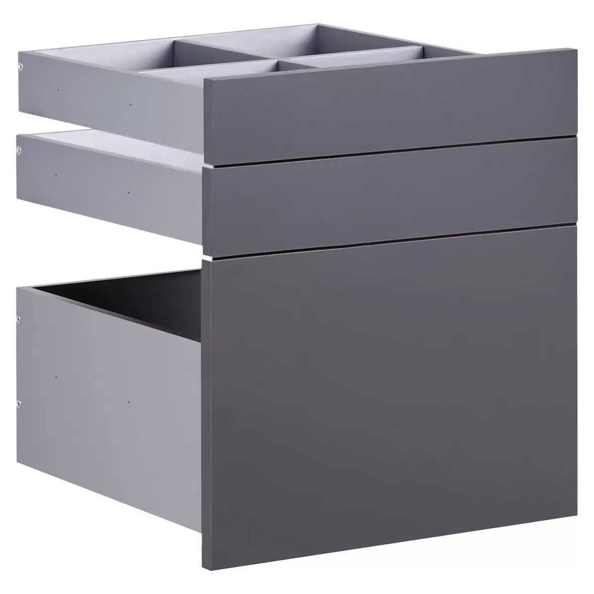 Schubladenset Unit Anthrazit
