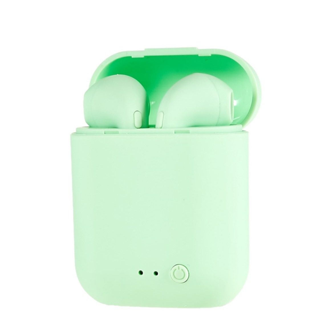 Kabellose TWS Bluetooth 5.0 In-Ear Kopfhörer True Wireless Headset mit Ladecase (300mAh) - Grün