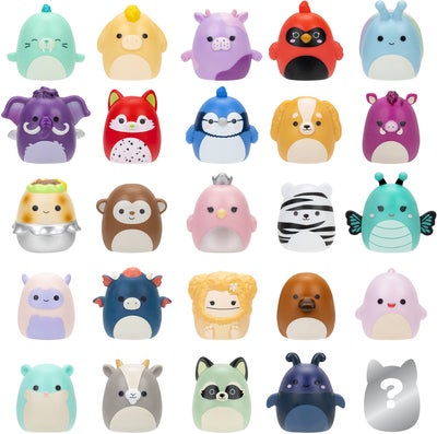 Squish-a-longs Figursett 25-Pakk 2,5 cm Series 2