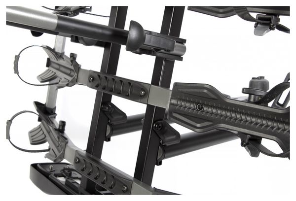 Buzz Rack E-Hornet 3 Towbar Bike Rack 7 Pins - 3 Bikes (E-bike Compatible) Black