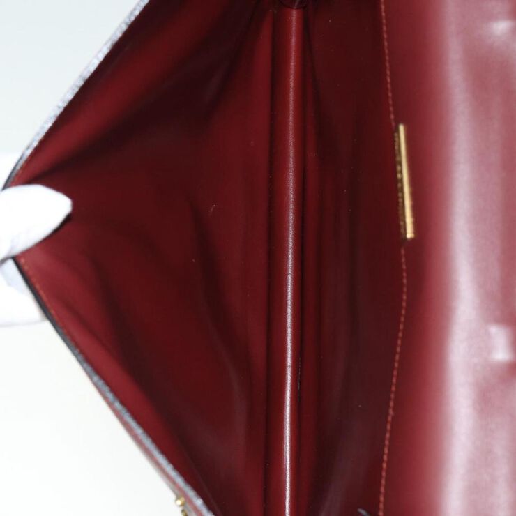 Cartier Vintage Cartier Briefcase Burgundy