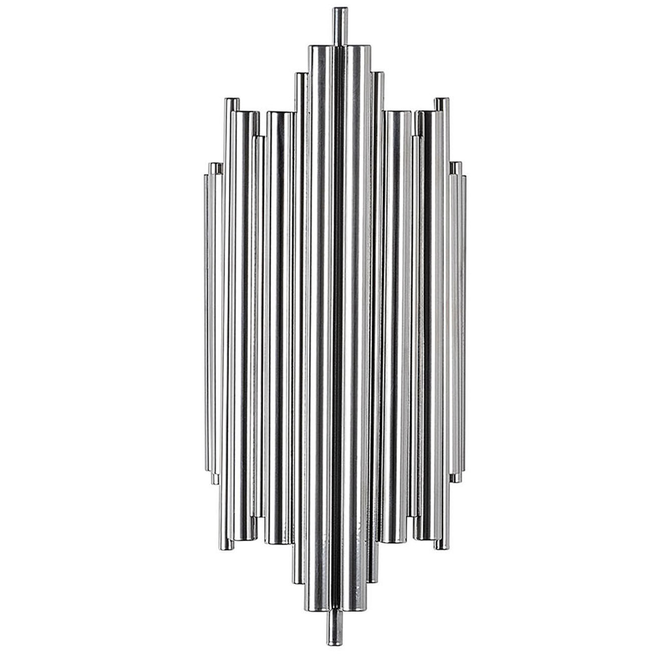 Opviq Applique murale Reis chrome - 18x40x8 cm