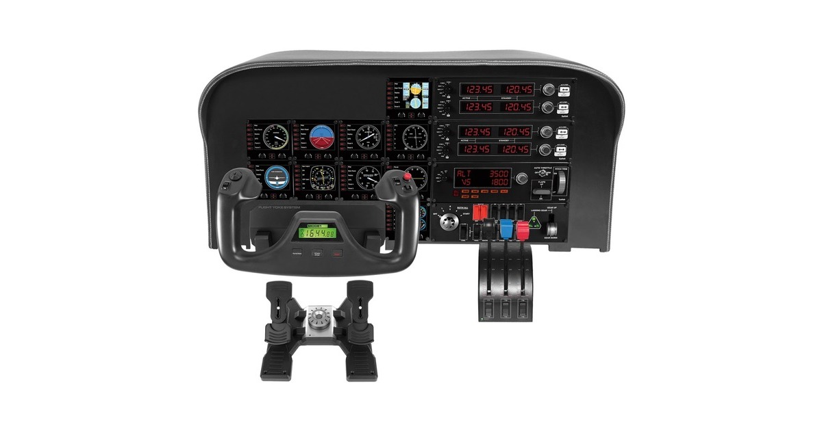 Logitech GSaitek Pro Flight Yoke gaming yoke  (PC, Mac)