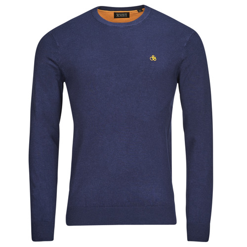 Scotch & Soda - Regular Fit Essentials Crew In Eco Vero - Marine