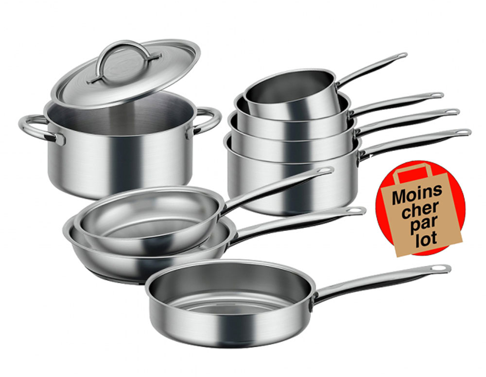 Ensemble Batterie Prim Appety De Buyer 13 pièces