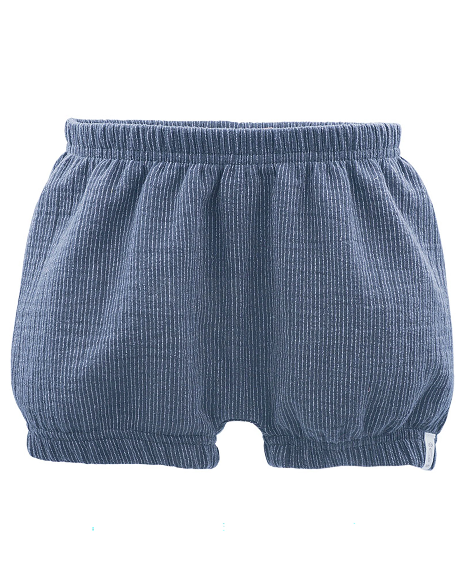 Pumphose SHORTY BOY in weiß/gestreift