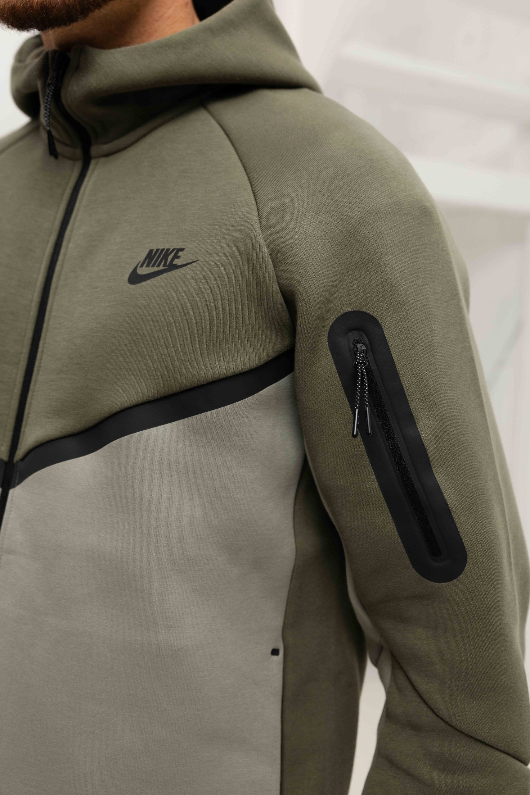 Nike Tech Fleece Trainingspak Heren Groen