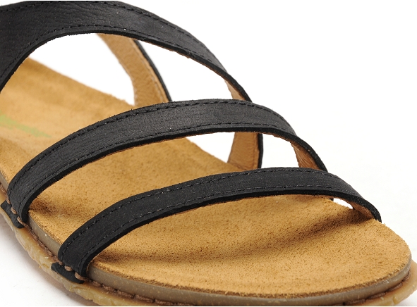 El naturalista nu pieds plats femme panglao n5811 noir
