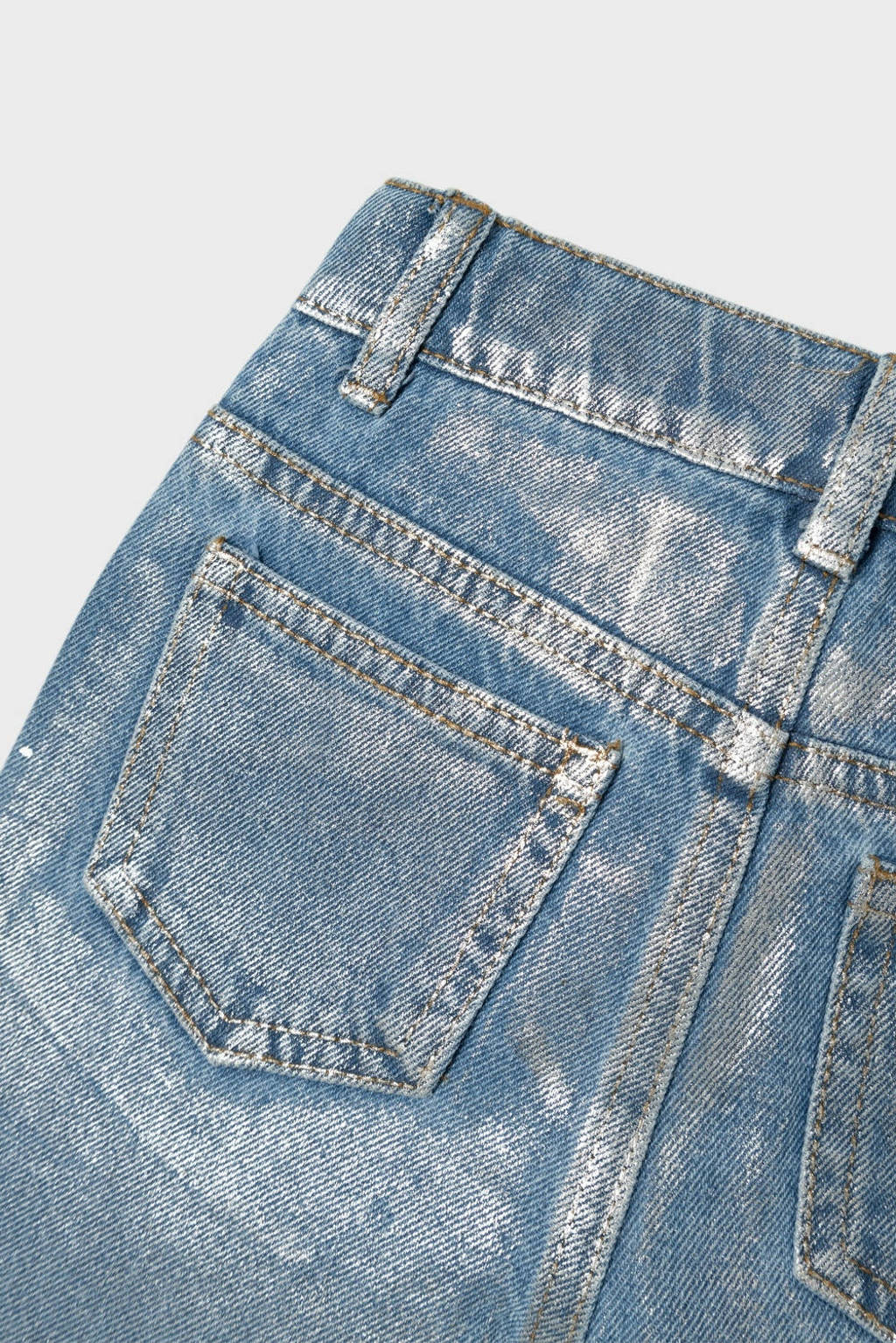 NAME IT mom jeans NMFBELLA medium blue denim