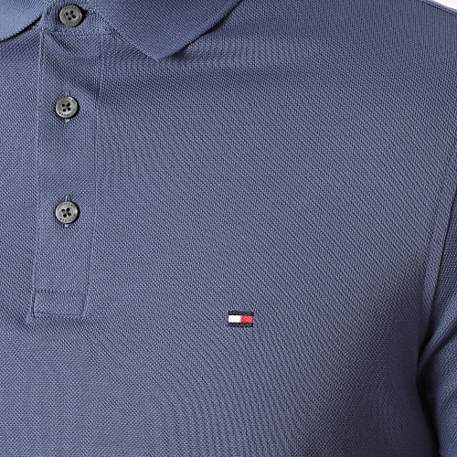 Polo Manches Courtes 1985 Slim 7771 Bleu