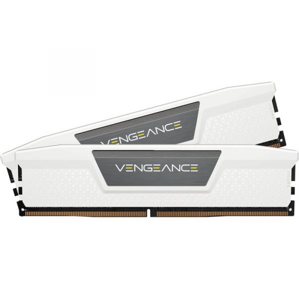 Memória RAM Corsair Vengeance DDR5 White 6000MHz 32GB 2x16GB CL30 Dual Intel XMP 3.0 e AMD EXPO