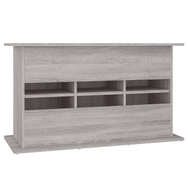 vidaXL Akvariumstativ grå sonoma 101x41x58 cm konstruert tre