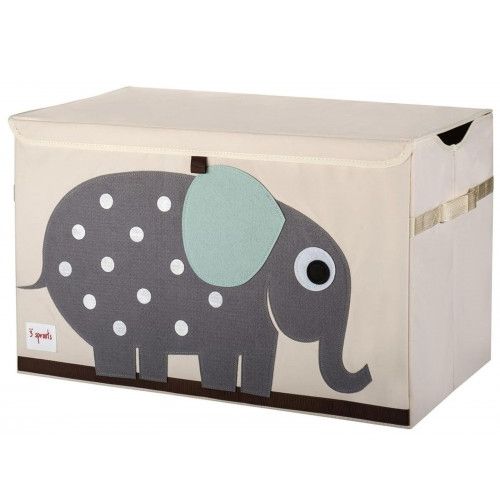 3 sprouts speelgoedmand olifant 107-001-005