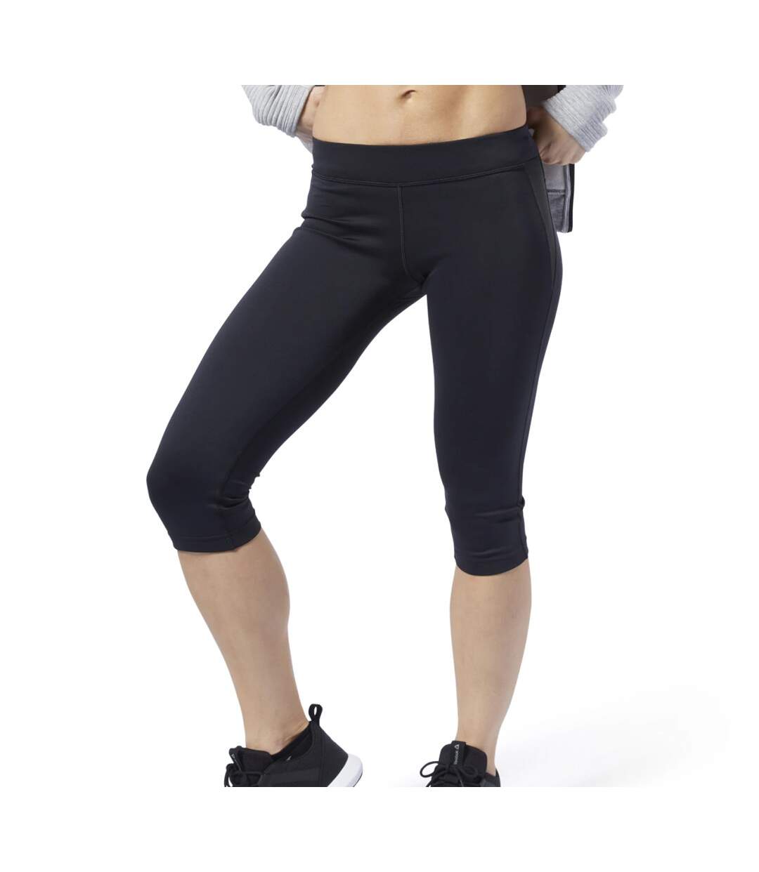 Corsaire Noir Femme Reebok Wor PP