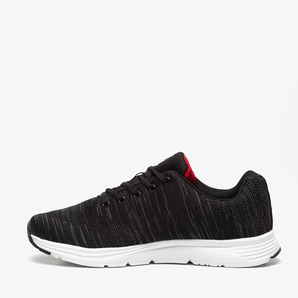 Osaga heren hardloopschoenen zwart/rood