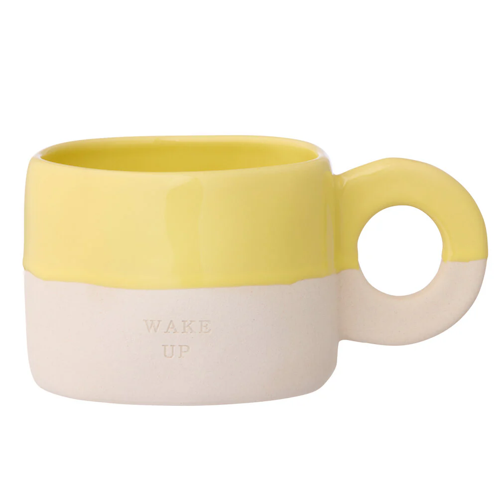 Bahne Interior  Wake up krus, gul - 300ml