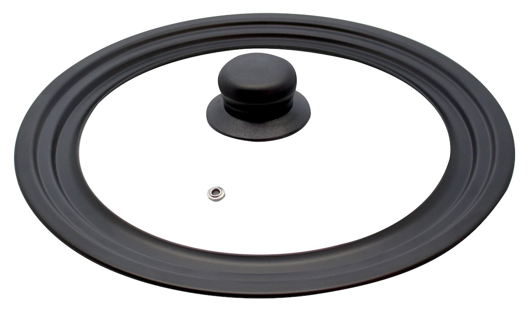 ELO Universaldeckel 22 cm Glas / Carbon
