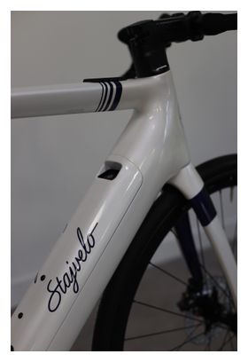 Vélo de Route Électrique Stajvelo Mirabeau Shimano Ultegra Di2 12V 500Wh 700 mm Blanc 2024