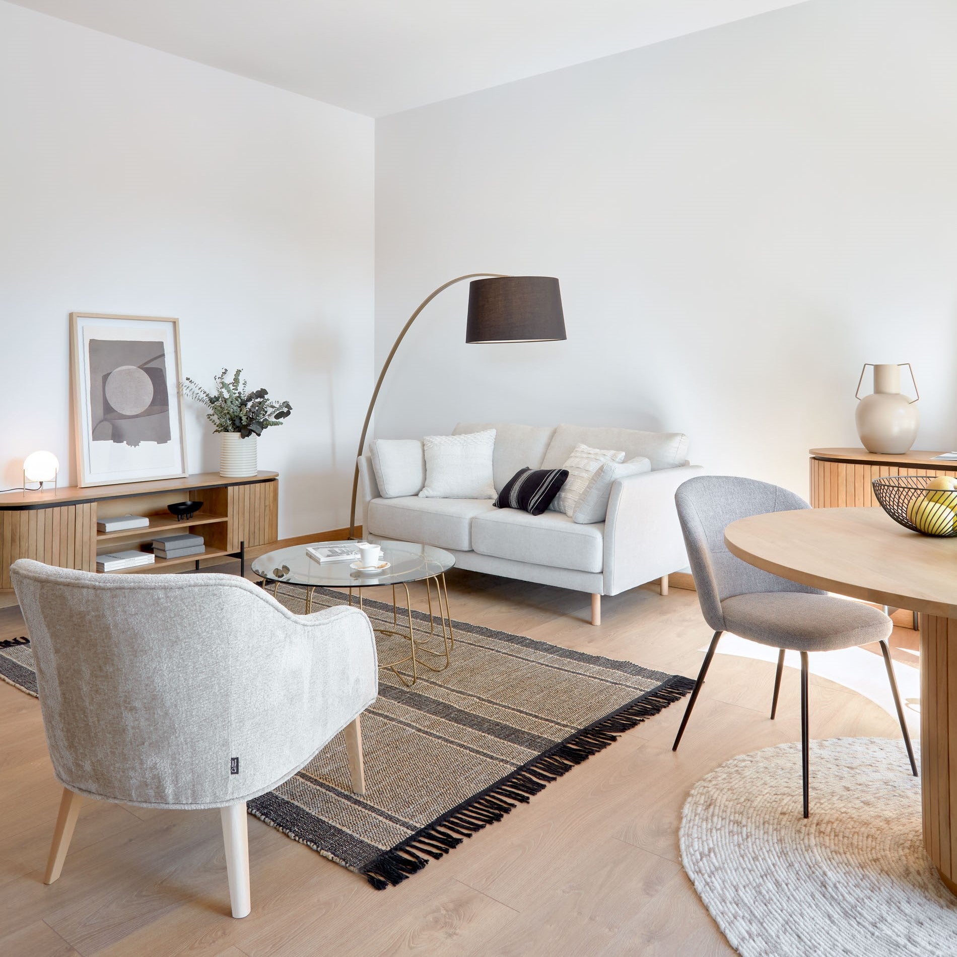 Kave Home Licia Tv-meubel - 2-deurs