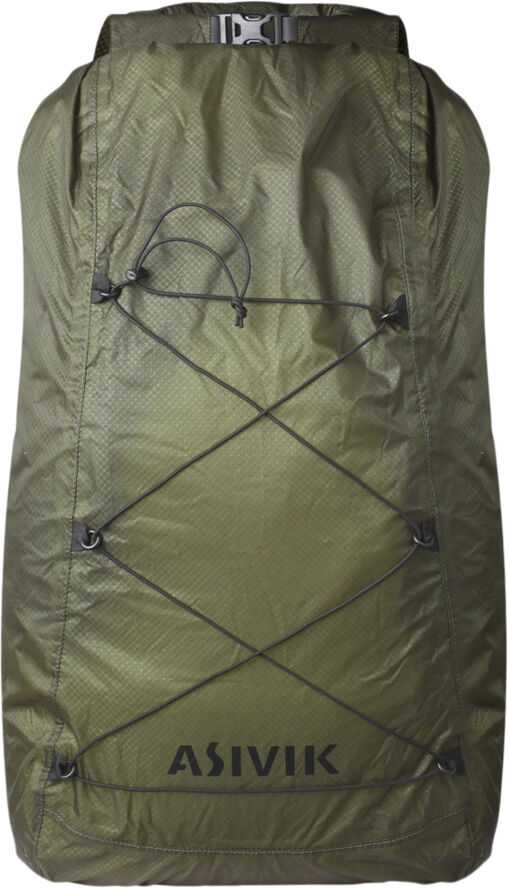Asivik Asivik Ultralight DryPack, vandtæt rygsæk Grøn