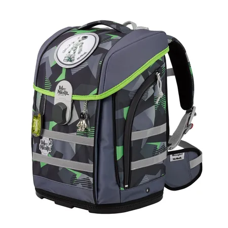 McNeill Schulranzen-Set McLight 2, 6tlg. TECHNO