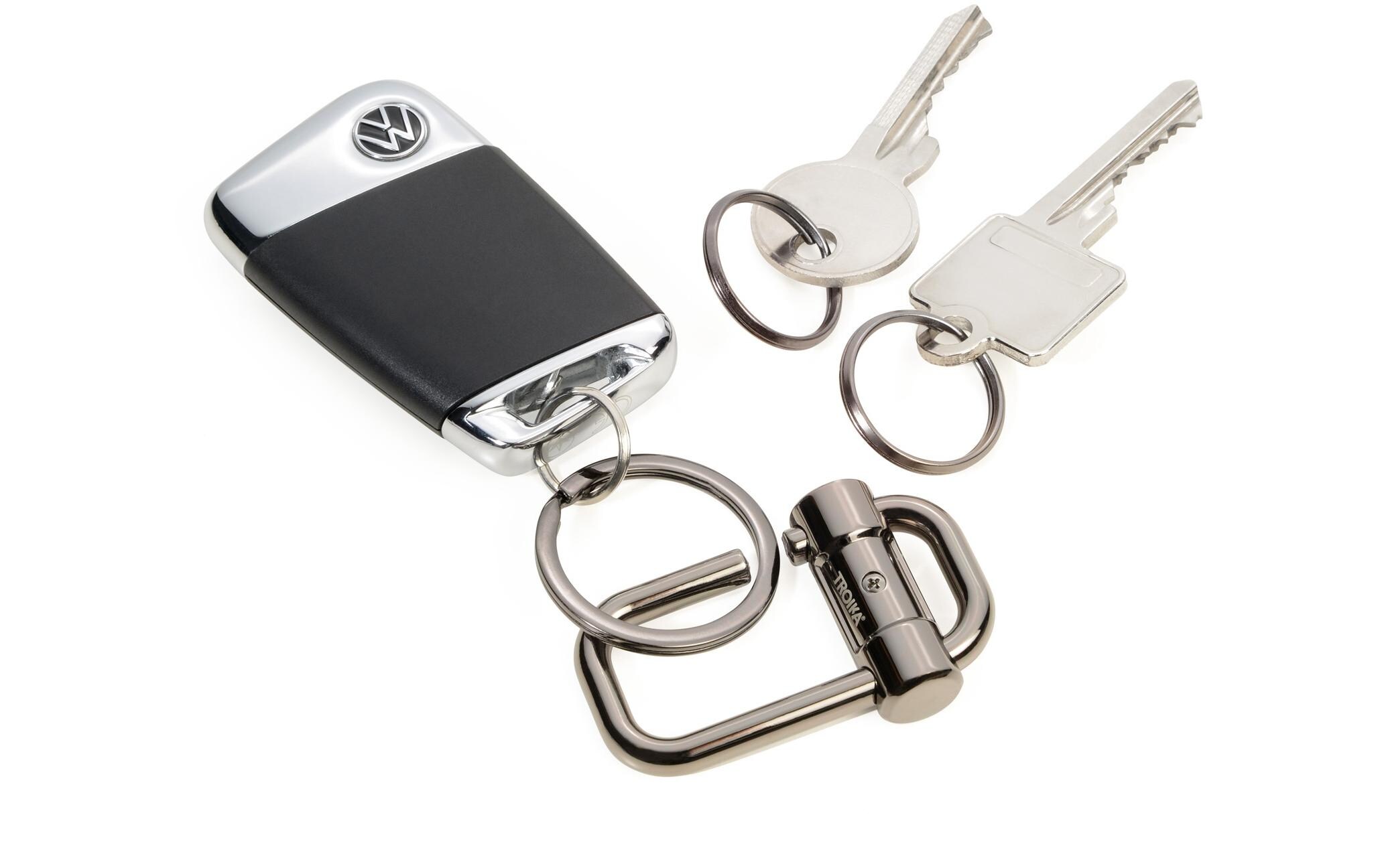 Schlüsselanhänger 2 Way KeySchlüsselanhänger mit cleverer Mechanik